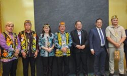 Wagub Ingkong Bahas Penguatan Kerja Sama Perbatasan Bersama Pemerintah Sarawak