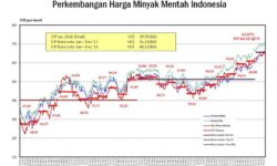 ICP Mei Turun Menjadi USD62,75/Barel