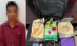 Kurir Sabu 3 Kilo Ditangkap di Kariangau, Pemasok Kabur Lewat Bandara