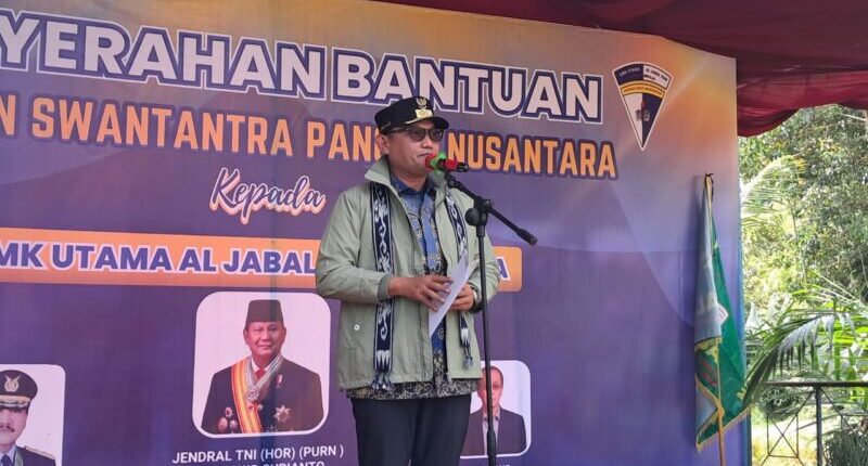 Siswa SMK Utama Al Jabal Nur di Samboja Disiapkan Jadi Petani dan Peternak Modern