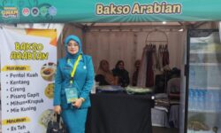 ‘Bakso Arabian’ Cita Rasa Timur Tengah ala Soraya Hadir di Jantung Festival UMKM 2025