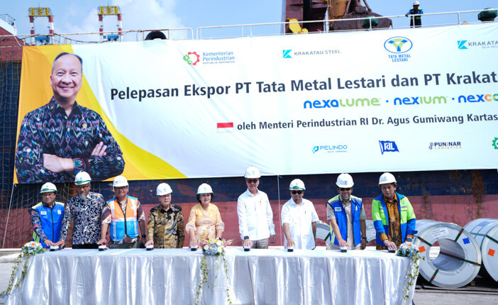 PT Tata Metal Lestari Ekspor Baja Lapis  ke AS