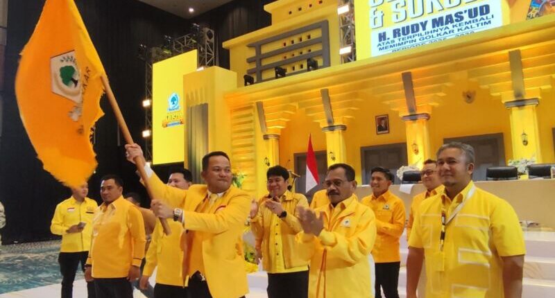 Rudy Mas’ud Antar Golkar Menang Beruntun di Kaltim