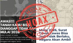 Kementerian ATR/BPN Bantah Isu 2026 Tanah Tak Bersertipikat Diambil Negara