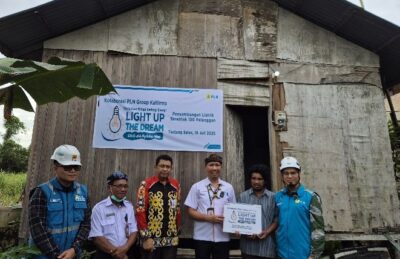 Program Light Up The Dream: PLN Kaltara Nyalakan Listrik Gratis bagi Warga Pra Sejahtera