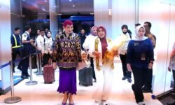 H-1 HKG PKK ke-53 dan Rakernas X, Sejumlah Tamu VIP Tiba di Kaltim