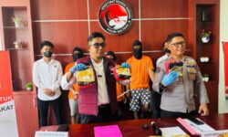 Penyelundupan 30 Kg Sabu, Polisi Tangkap Tiga Kurir Internasional di Palu