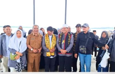 Abdul Munir Sambut Kedatangan Kafilah STQH ke XI Tingkat Kaltara di Nunukan