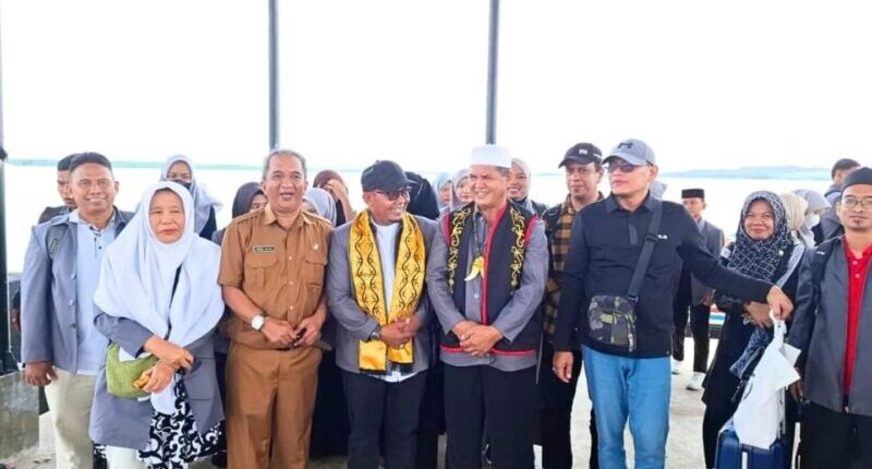 Abdul Munir Sambut Kedatangan Kafilah STQH ke XI Tingkat Kaltara di Nunukan