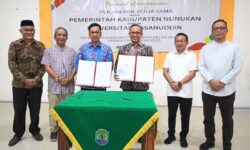 Pemkab Nunukan – Unhas Tandatangani Kerja Sama Penerimaan Mahasiswa Jalur Afirmasi Tahun 2025