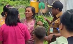 Dikabarkan Hilang Hanyut di Sungai, Yarimin Malah Ditemukan Petik Sayuran