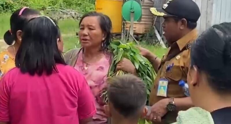 Dikabarkan Hilang Hanyut di Sungai, Yarimin Malah Ditemukan Petik Sayuran