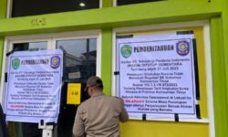 Kantor MAXIM di Samarinda Disegel Gegara Ogah Ikut Aturan