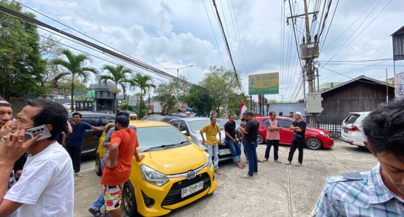 Kantor GRAB di Samarinda Digeruduk Driver Gegara Mendadak Turunkan Tarif Angkutan