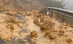 Tanah Longsor Tutup Jalan di Tulin Onsoi Nunukan, Akses Transportasi Warga Terhenti