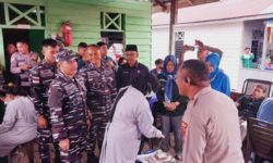 Bintahwilmar TNI AL Gelar Sosialisasi Pembinaan Ketahanan Wilayah Pesisir di Nunukan