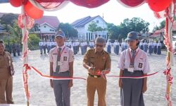 Calon Paskibra Nunukan Tahun 2025 Ikuti Apel Tantingan