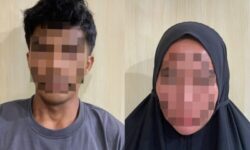 Polres Nunukan Amankan Pria dan IRT Simpan Sabu Siap Edar 40,48 Gram