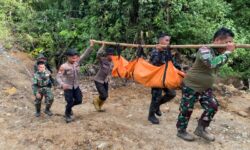 Korban Helikopter Diidentifikasi di RS Bhayangkara Banjarmasin