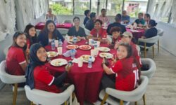 Dubes RI Jamu Makan Siang Timnas Putri Cricket Indonesia di Women’s T20 World Cup Qualifier 2025