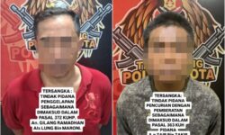 Polsek Samarinda Kota Tangkap Maling HP dan Penggelapan Motor