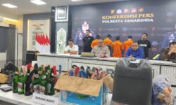 Polresta Samarinda Tetapkan 4 Mahasiswa FKIP Unmul Tersangka Kasus Bom Molotov