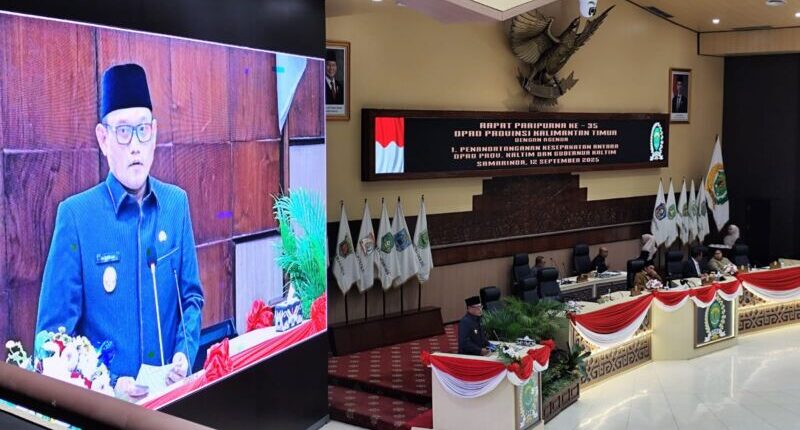 DPRD dan Pemprov Kaltim Sepakati APBD-P 2025 Rp21,74 Triliun