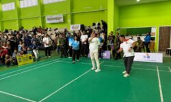 300 Pebulutangkis Ramaikan Turnamen Bulu Tangkis Wali Kota Balikpapan 2025