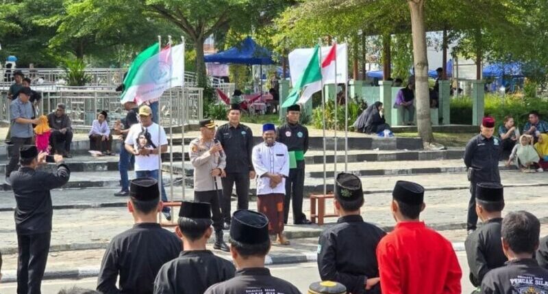 Santri Pagar Nusa Nunukan Bela Kiai dan Maruwah Ponpes