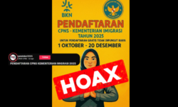 Pendaftaran CPNS Kementerian Imigrasi Tahun 2025 HOAKS