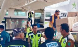 Bupati Nunukan Launching Penerbangan SOA Barang untuk 3 Kecamatan di Krayan