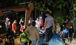 Truk Tanki Air di Nunukan Masuk Jurang, Sopir Tewas di Tempat