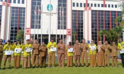 Pemkab Kukar Apresiasi Atlet Korpri Berprestasi di Pornas XVII Palembang