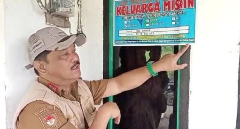 Pemasangan Stiker Keluarga Miskin Efektif Turunkan Angka Kemiskinan di Kaltim