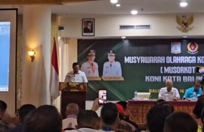 Gasali Nahkodai KONI Balikpapan 2025–2029, Fokus Pembinaan dan Persiapan Porprov