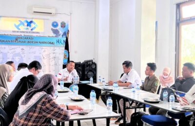 BNNK Nunukan Amankan 9 Pelajar SMP Sakau Hirup Liquid Vape Mengandung Narkoba