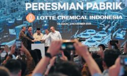 Nilai Pabrik Lotte Chemical Indonesia 3,9 Miliar Dolar AS