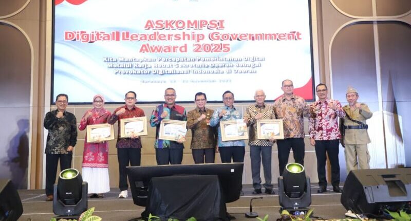 ASKOMPSI – ADLGA 2025, Sekda Kaltim Terbaik