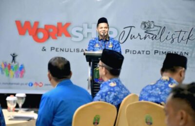 Perkuat Kemampuan Aparatur, Pemkab Nunukan Gelar Workshop Jurnalistik dan Naskah Pidato
