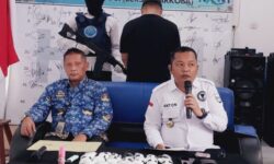 BNNK Nunukan Tangkap Kurir Sabu 720 Gram dan 600 Butir Pil Ekstasi