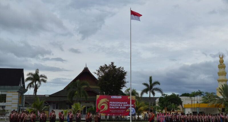Garuda Berdaya Garuda Berkarya, Ratusan Pramuka Kaltim Ikuti Perkemahan di Balikpapan