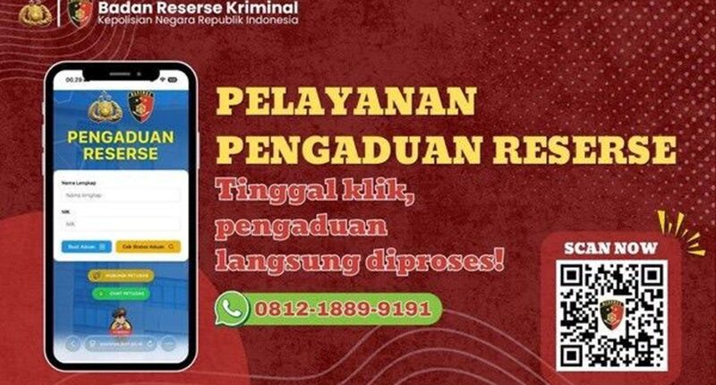 Masyarakat Kini Bisa Mengadu Lebih Cepat, Mudah, dan Terintegrasi ke Polisi
