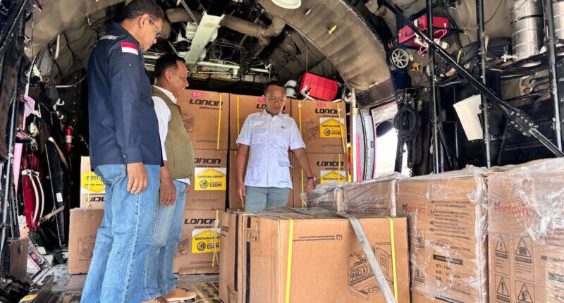 Menteri ESDM Kirim 1.000 Genset dan 3.000 Kompor Gas untuk Korban Banjir di Sumatra