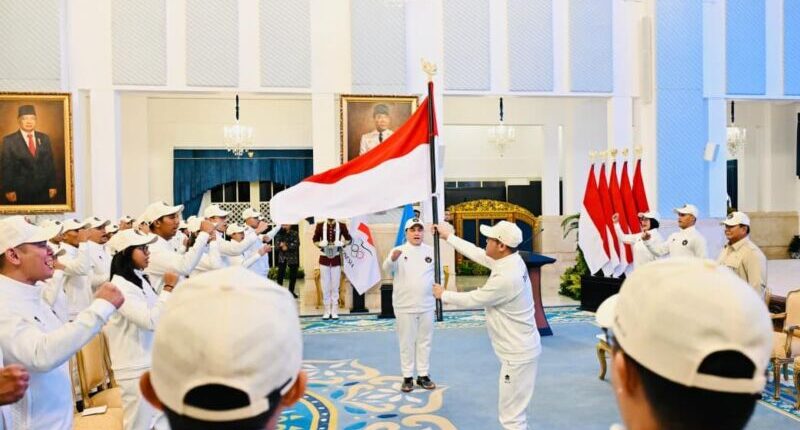 Presiden Berangkatkan Kontingen Indonesia Menuju SEA Games Thailand