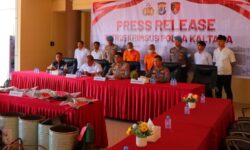 Polda Kaltara Tangkap Dua Penambang Emas Tanpa Izin di Bulungan