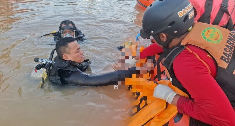 Jatuh ke Sungai Mahakam, Masinis III TB Delta Ayu 7 Ditemukan Meninggal Dunia