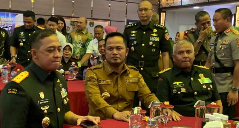 Pemprov Kaltim – Kodam VI/Mulawarman Penting Berkoordinasi Menjaga Stabilitas Keamanan
