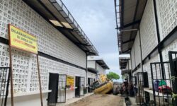 Dinas Perdagangan Minta Kontraktor Segera Datangkan Material untuk Fire Pump Proyek Pasar Klandasan