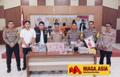 Polres Nunukan Tahan Dua Tersangka Korupsi KPN Sejahtera dan Sita Uang Rp1,279 Miliar