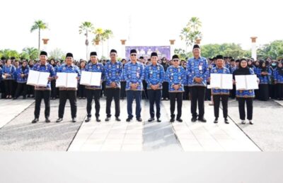 Bupati Nunukan Serahkan 2.512 SK Pengangkatan PPPK Paruh Waktu